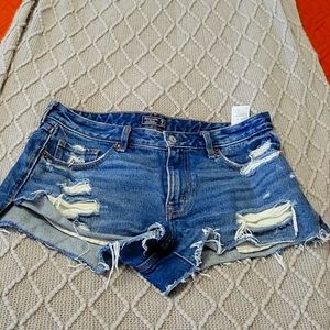 Abercrombie & Fitch Denim Shorts sz 8